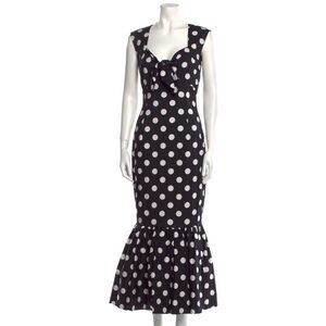 Polka Dot Designer Dress, color is last photo